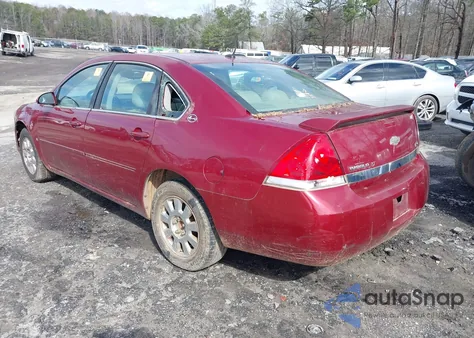 2007 Chevrolet Impala Lt from USA, damaged, VIN 2G1WT58K679410363